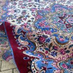 Hatalmas Iráni Maschad Perzsaszőnyeg 380x310 - 5