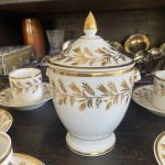 Empire Stílusú Porcelán Kávés Készlet 9 személyes - 4