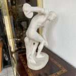 Antik Márvány Müron Diszkoszvető Szobor - 7