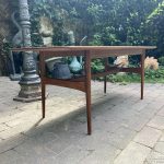 Mid Century Dán Design Surfboard Coffee Table Asztal Teak - 3