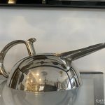 Modern Egyedi Design Sterling Ezüst Teás Kanna - 4