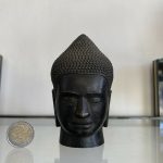 19. Századi Thai Bronz Buddha Fej - 6
