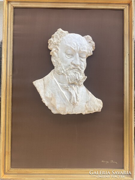 Varga Imre : Munkácsy Mihály Relief