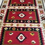 Kézcsomózású Pirot Kelim Kilim Szőnyeg 195x310 - 3