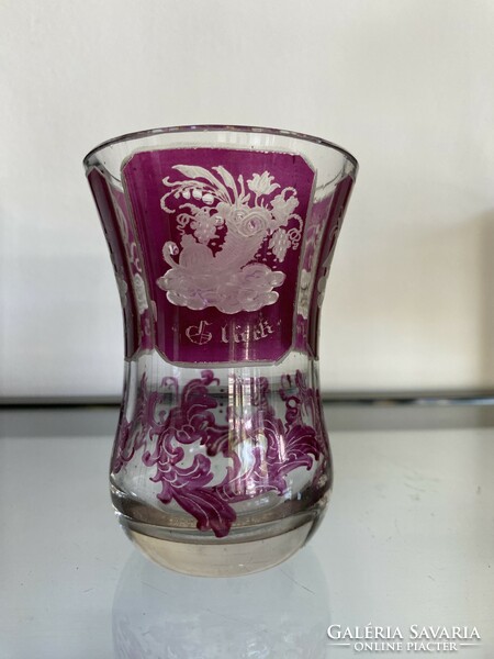 Biedermeier Pohár