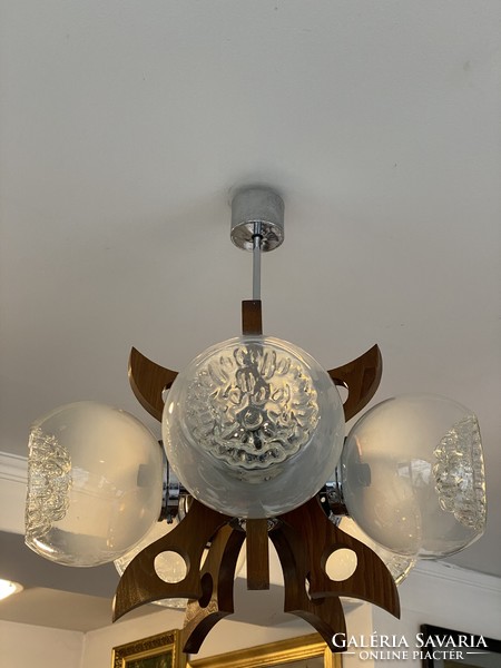 Mid Century Mazzega Csillár