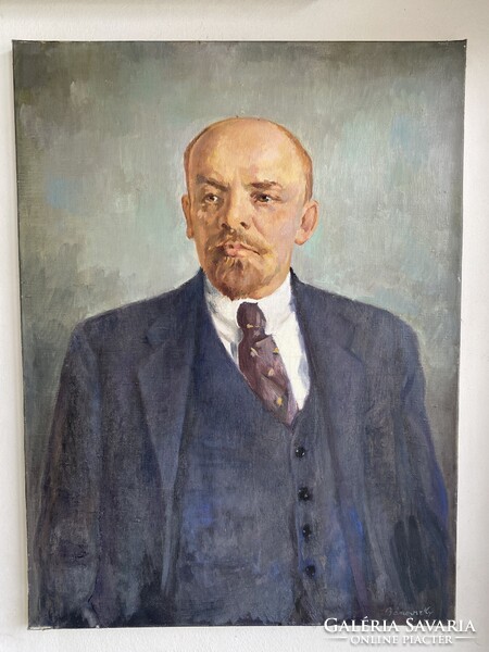 Bánovszky Miklós Lenin Portré