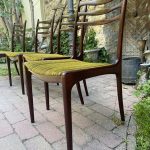 Mid Century Dán Design Székek Paliszander - 3