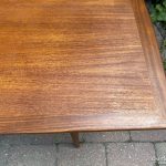 Mid Century Dán Design Surfboard Coffee Table Asztal Teak - 5