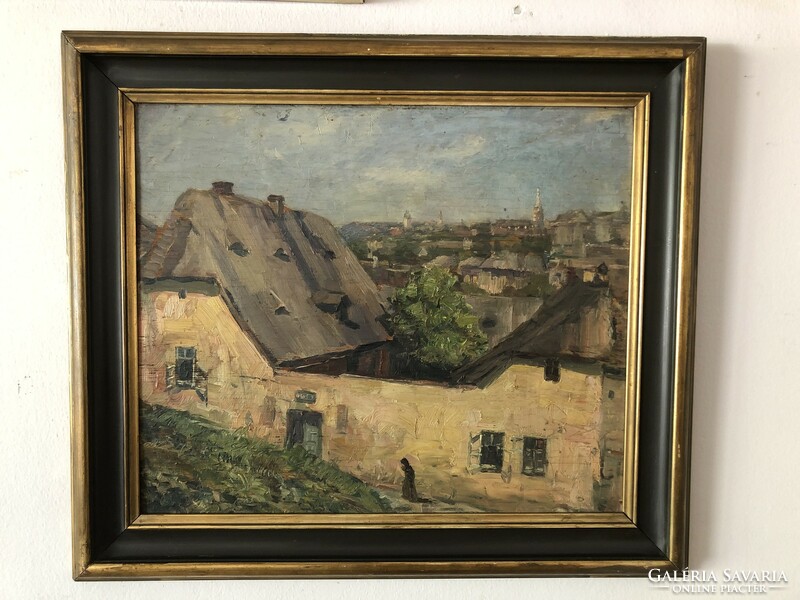 Tabán Olajfestmény Ismeretlen