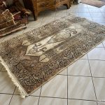 Kézi Csomózású Életfás Selyem Szőnyeg 125x210 - 7