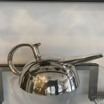 Modern Egyedi Design Sterling Ezüst Teás Kanna - 3