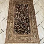 Exkluzív Kézi Életfás Ghom Selyem Perzsa Szőnyeg 160x90 - 6