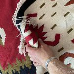 Kézcsomózású Pirot Kelim Kilim Szőnyeg 195x310 - 5