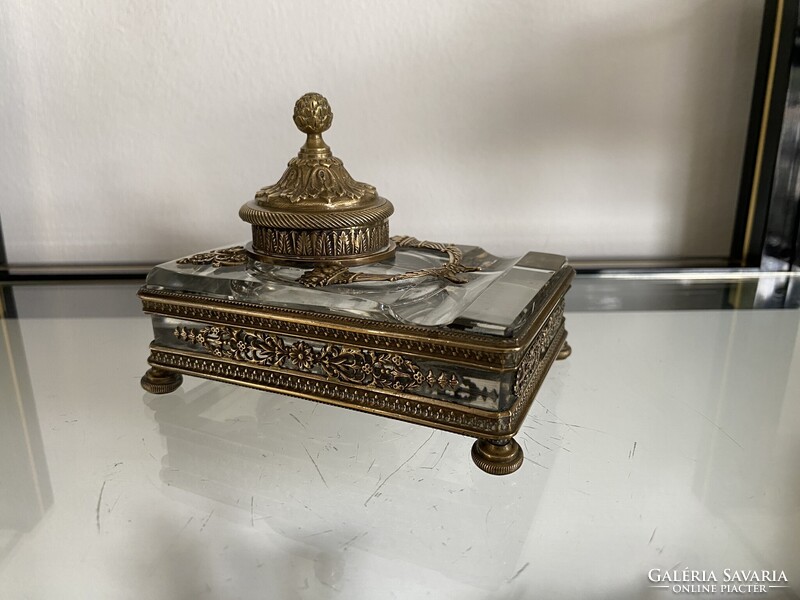 Francia Empire tintatartó Baccarat