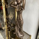 Nagyméretű Retro Irízáló Eozin Kerámia Szobor Kerényi? - 4