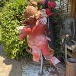 Nagyméretű Táncoló Pár Kerti szobor - Étterem Szálloda Reklám Figura - 3
