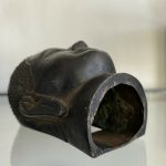 19. Századi Thai Bronz Buddha Fej - 3