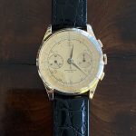 Chronographe Suisse Kronográf 18k Arany Férfi Karóra 1960 - 2