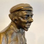 Antik Komikus Bronz Szobor " I don - 6