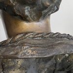 Vincenzo Cinque (Napoly 1852-Napoly 1929) Vízhordó fiú bronz szobor - 6