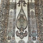 Kézi Csomózású Életfás Selyem Szőnyeg 125x210 - 2