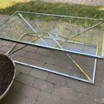 Modern Króm dohányzó asztal - 7
