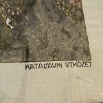 Burró Zoltán Szecessziós Üveg festmény Ritkaság Catalaunumi Csata Hinter Glass - 7