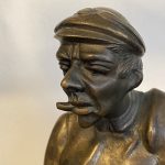 Antik Komikus Bronz Szobor " I don - 5