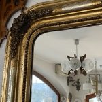 Ritka Kisméretű Biedermeier Tükör 55x40 - 6