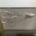 Ezüst Neobarokk Sütis csipesz - 3