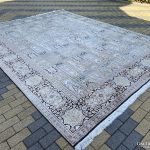 Exkluzív Nagyméretű Kézi Selyem Perzsa Szőnyeg 370x270 - 7