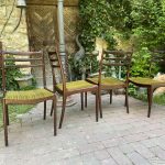 Mid Century Dán Design Székek Paliszander - 6
