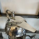 Modern Egyedi Design Sterling Ezüst Teás Kanna - 7