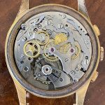 Chronographe Suisse Kronográf 18k Arany Férfi Karóra 1960 - 5