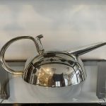 Modern Egyedi Design Sterling Ezüst Teás Kanna - 6