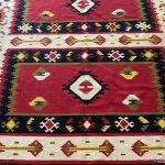 Kézcsomózású Pirot Kelim Kilim Szőnyeg 195x310 - 7