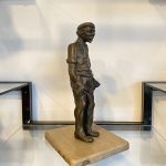 Antik Komikus Bronz Szobor " I don - 3