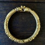 22 karátos Arany Esküvői Kada karkötő - 3