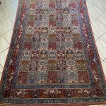 Ritka Kertmintás Moud Perzsaszőnyeg 137x213 - 7