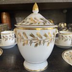 Empire Stílusú Porcelán Kávés Készlet 9 személyes - 7