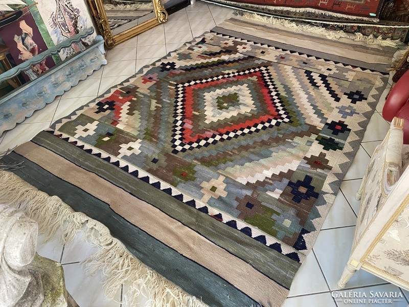 Modern Minimalista Kelim Kilim Szőnyeg 190×330