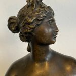 Antik Női Akt Bronz Szobor - 3