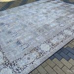 Exkluzív Nagyméretű Kézi Selyem Perzsa Szőnyeg 370x270 - 4