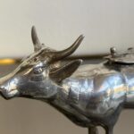 Antique Dutch Cow shaped Sterling Silver Cream Jug…… - 5