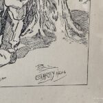 Garay Ákos Nagyméretű Tusrajz - 5