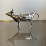 Antique Dutch Cow shaped Sterling Silver Cream Jug…… - 2