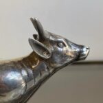 Antique Dutch Cow shaped Sterling Silver Cream Jug…… - 7