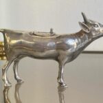 Antique Dutch Cow shaped Sterling Silver Cream Jug…… - 6
