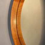 Design Uno & Osten Kristiansson Oak Mirror by Luxus Vittsjo 1960s Made in Sweden…… - 5